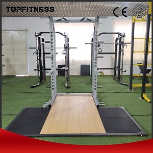 [Hot Item] Embedded T-Type Weight Lifting Platform Squat Rack Set