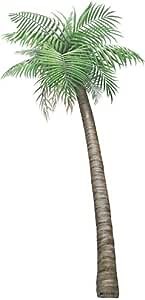 Walls of the Wild Small Palm Tree Wall Decal (36 in. x 72 in.)