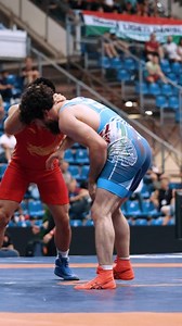 This is what a 22-point barn burner looks like. #WrestleBudapest | United World Wrestling