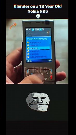 BLENDER ON NOKIA N95