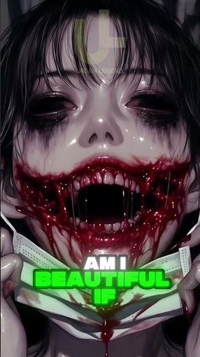 The Slit-Mouthed Woman – Japan & Korea (1979) #shortvideo #urbandlegend