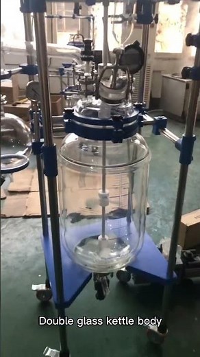 Glass reactor explosion proof working video #shorts