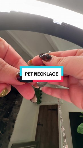 Lovely gift idea 🥹❤️🐾 #petnecklace #personalisednecklace #tiktokmademebuyit