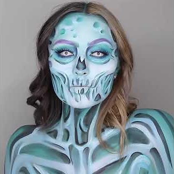 Chromaview White Zombie Halloween Contact Lenses