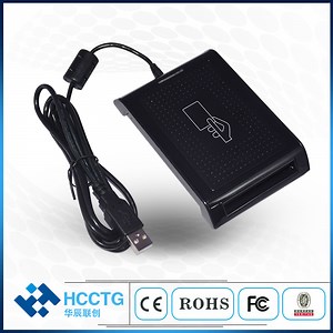 [Hot Item] 13.56MHz Dual Interface Reader PC/Sc RFID Contact + Contactless Desktop USB Smart Card Reader (HD5)
