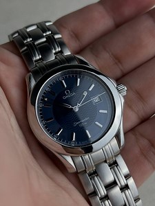 Omega Seamaster 120 Blue – 36mm Quartz, ’90s Icon With Original Bracelet - Etsy