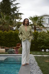 Oversized Linen Blazer - Etsy Australia