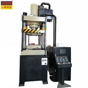 [Hot Item] Hot Sale Powder Compacting Hydraulic Press Machine4 Columns Servo System 100t Force
