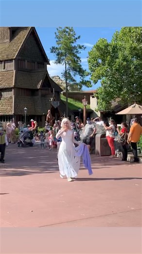 Frozen Cavalcade onJuly 20, 2020 #waltdisneyworld #epcot #frozen #anna #elsa #reopening #disneyover50 | DisneyOver50