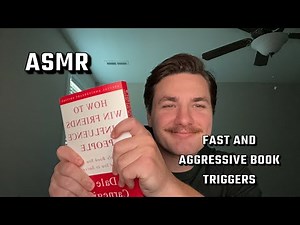 ASMR | Fast and Aggressive Book Triggers