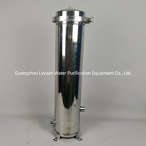 [Hot Item] Pre-Filtration Stainless Steel Filter Housings Multi-Cartridge Band Clamp Liquid Vessels