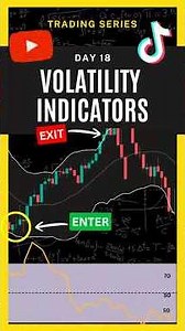 Day 18: Master these 3 VOLATILITY indicators for better trading! 📈