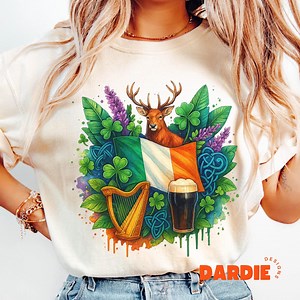 Ireland Flag PNG, Irish Culture PNG, Patriotic PNG, Ireland Vacation Travel Sublimation Design, Trending Clipart, Digital Download - Etsy