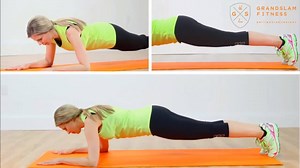 Dolphin Plank: This exercise will improve your core strength as it works on your abs and lower back muscles. It also stretches your hamstrings as you move forward and back in this exercise. Visit us at www.grandslamfitness.co.in #FitnessMotivation #WorkoutMotivation #FitnessInspiration #Fitspiration #GrandSlamFitness #Turbuster #SportsArtIndia #ExerciseDaily #MorningWorkout #WorkoutTips #HealthTips #FitnessTips #WorkoutRoutine | Grand Slam Fitness