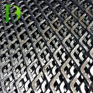 [Hot Item] Black Painting Expanded Metal Mesh with Frame in Factory Price