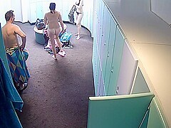 Hidden camera in the locker room 11
