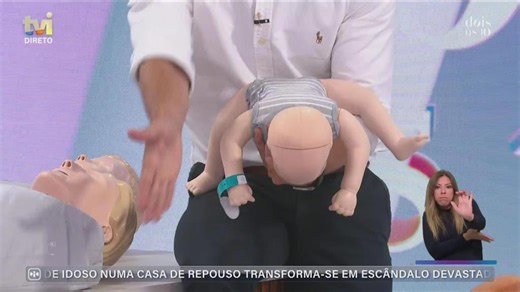 Como agir em caso de engasgamento infantil: O passo a passo do pediatra Manuel Magalhães