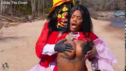 Gibby The Clown Cosplays The Famous Manga One Piece & Fucks Hot Ebony