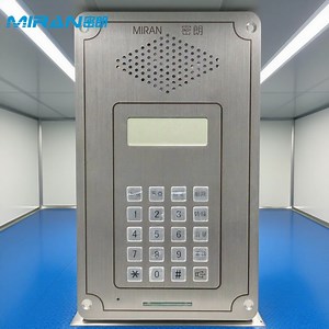 [Hot Item] Stainless Steel New Design Dedicated Intercom Cleanroom Telephone