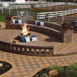 Fire up your pit tonight- its Friday! Enjoy | Cambridge Pavingstones With ArmorTec