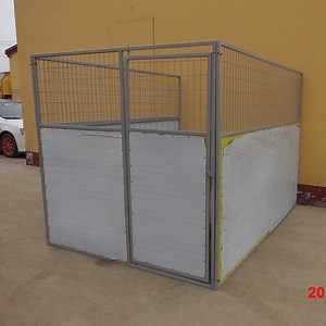 [Hot Item] Easy Install Metal Welded HDPE Dog Kennel China