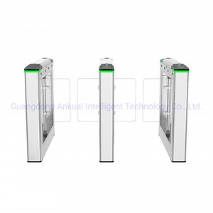 [Hot Item] Access Control Intelligent Automatic Swing Turnstile Barrier Security Systems Gate Electronic Gates with RFID Reader