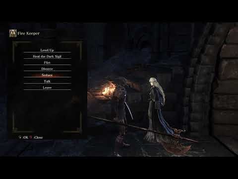 DS3 Cinders Mod - Getting bonked by Firekeeper