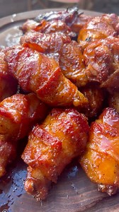 Bacon wrapped chicken wings | Miguels cookingwithfire