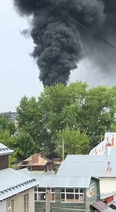 3.7K views · 336 reactions | A large-scale fire in Nizhny Novgorod,...