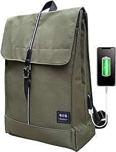 Laptop Backpack with USB Charging Port for Men Women,14 Inch Work Business Travel Business Backpacks