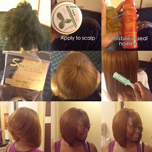 Full sew-install (prior to cut & style) #braidsbyekua #atlantabraider POP UP SHOP in #jacksonvilleflorida | The Braiding Studio ATL