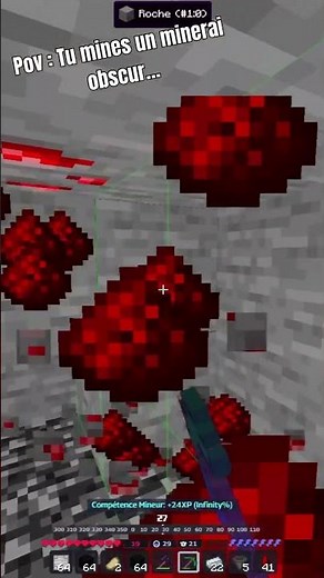 #pov tu mine un minerai obscur mais ça tombe sur le magnésium... #mocha #nationsglory #minecraft