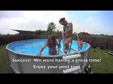 Easy! How to set up a pool.
