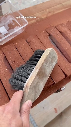 Placing Brick Slips #mason #bricklayer #satisfying #bricks | Chloe Young