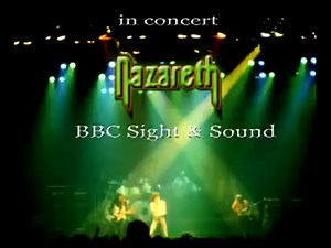NAZARETH. BBC SIGHT & SOUND CONCERT. ("Telegramm")
