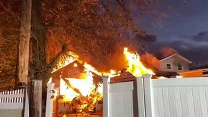 2.3K views · 72 reactions | The City of Long Beach Fire Department is currently responding to Meadowmere Park (border of NYC) on a mutual aid request. A gas main has exploded with multiple homes on fire. Multiple Nassau County fire departments are on scene, along with the FDNY. More updates to follow as needed. | City of Long Beach New York Fire Department | Facebook