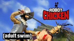 Montezuma quite literally reeks revenge to this day. | Adult Swim UK & Europe