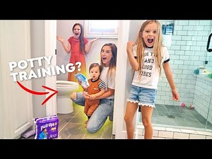 We Started POTTY TRAINING Our 1 YEAR Old BABY Already?!