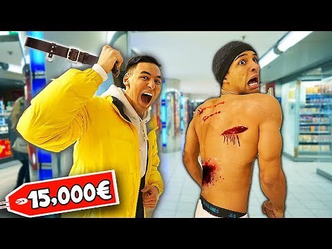 Wer mehr SCHMERZ aushält kriegt 15,000€ - Challenge mit Fatih Brate