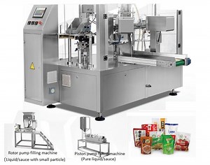 [Hot Item] Automatic Honey Milk Ketchup Oil Chili Sauce Paste Packing Machine Sachet Liquid Filling Packaging Machine