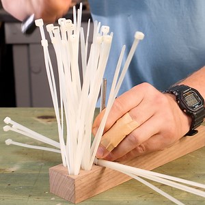 Crazy things to do with zip ties | Crafty Panda How