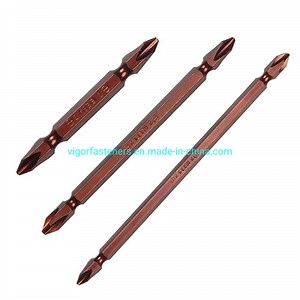 [Hot Item] S2 Double End Screwdriver Drill Bit Mechanics Tool Set with Magnetic Double Head Screwdriver Drill Bit Set