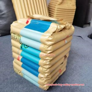 [Hot Item] Uso industrial de bolsas de embalaje, cojín de película de burbujas, almohada de aire inflable de papel