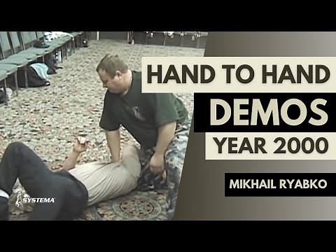 Mikhail Ryabko Hand to Hand demos 2000