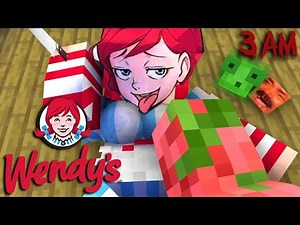 Monster School: Don't Call Wendy's At 3AM Challenge - Minecraft Animation
