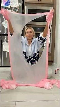 No boys allowed in the slime factory 🏭 🙅🏼‍♀️🤪 #DIY #slime #craft