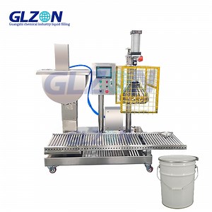 [Hot Item] Semiautomatic Paint Metal Pail Filling Machine From 10L to 50L