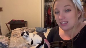 Calming Cat Treats with GABA for Anxiety Relief - Calming Cat Chews Help Reduce Stress & Promote Relaxation, Melatonin for Cats for Grooming, Travel, Vet Visits & Separation Anxiety - Chicken Flavor