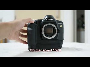 Canon EOS 1N RS shutter sound