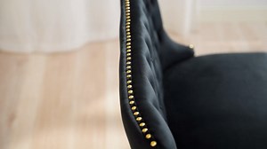 Velvet Upholstered Dining Bench with Back, Tufted Loveseat Bench with Silver Stainless Steel Legs and Nailhead Trim, Banquette Seating for Dining Room, Kitchen, Entryway (Grey, Dining Bench)